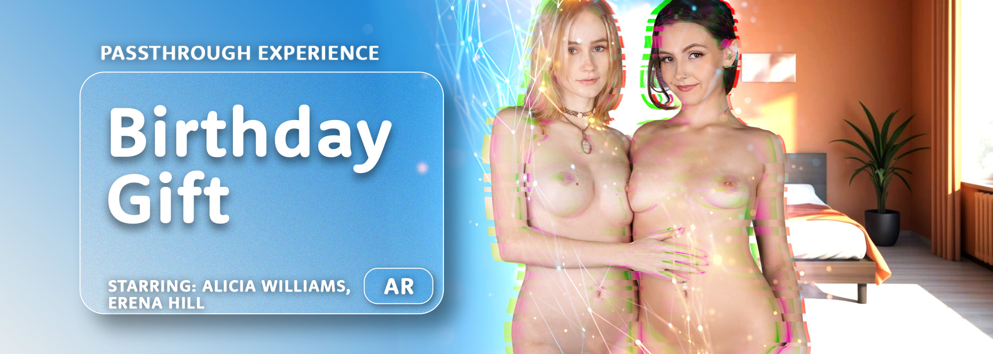 Birthday Gift Starring: Serena Hill, Alicia Williams AR Porn Video